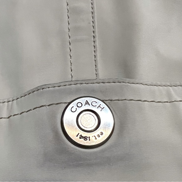 Coach Transatlantic Map Messenger Bag Khaki - Picture 16 of 16